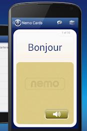 Nemo フランス語 スクリーンショット 2