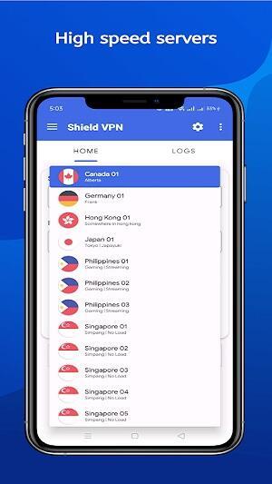 Shield VPN Mod應用截圖第4張