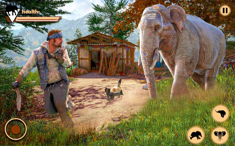 Elephant Simulator Animal Game應用截圖第1張