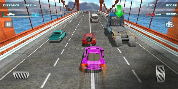 Turbo Driving Racing 3D Ảnh chụp màn hình 2