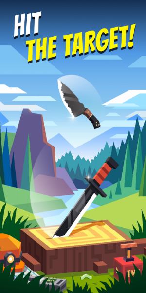 Flippy Knife: 3D flipping game Screenshot 1