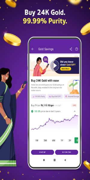 PhonePe UPI, Payment, Recharge Captura de pantalla 1