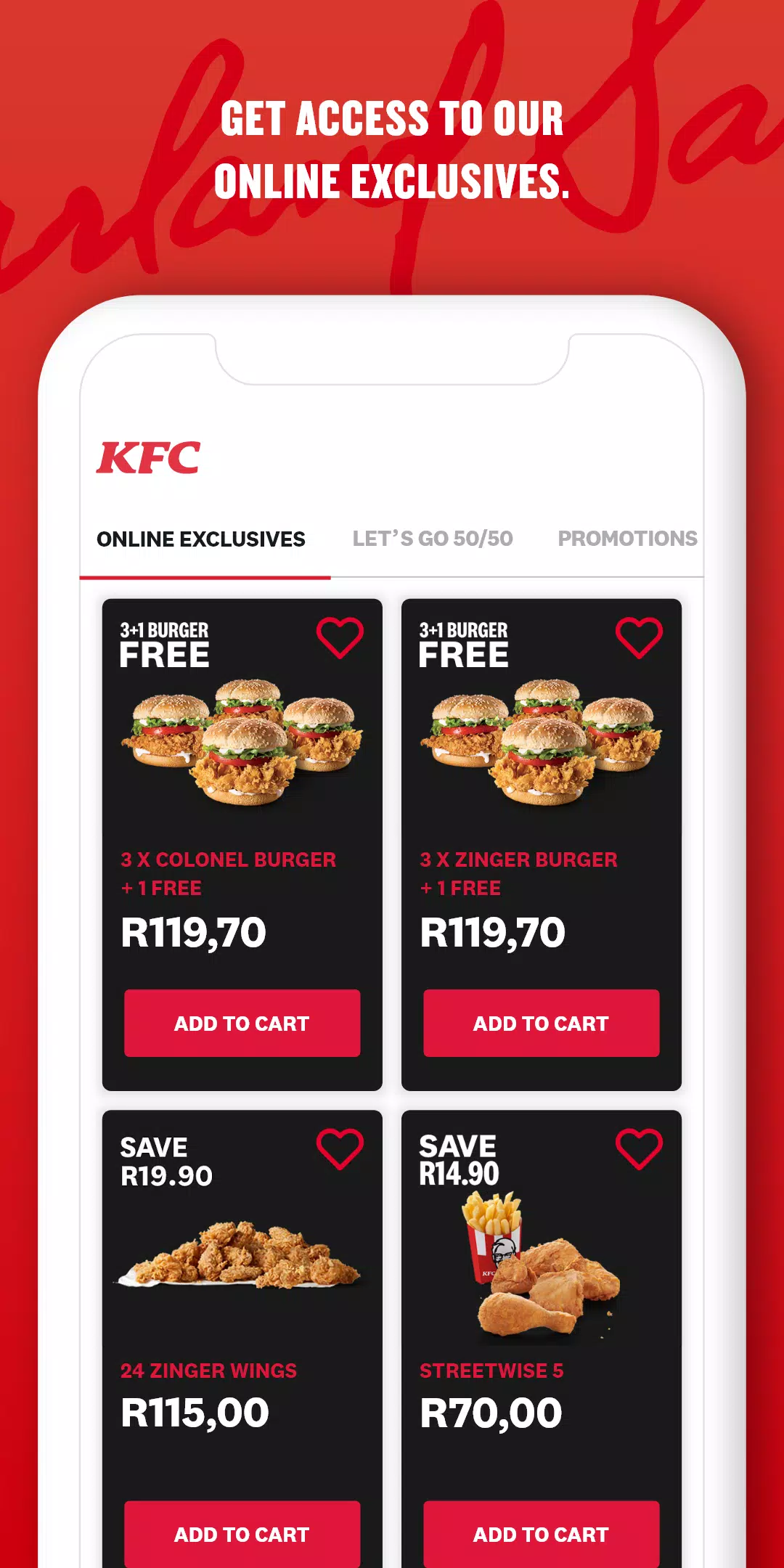 KFC South Africa Скриншот 2