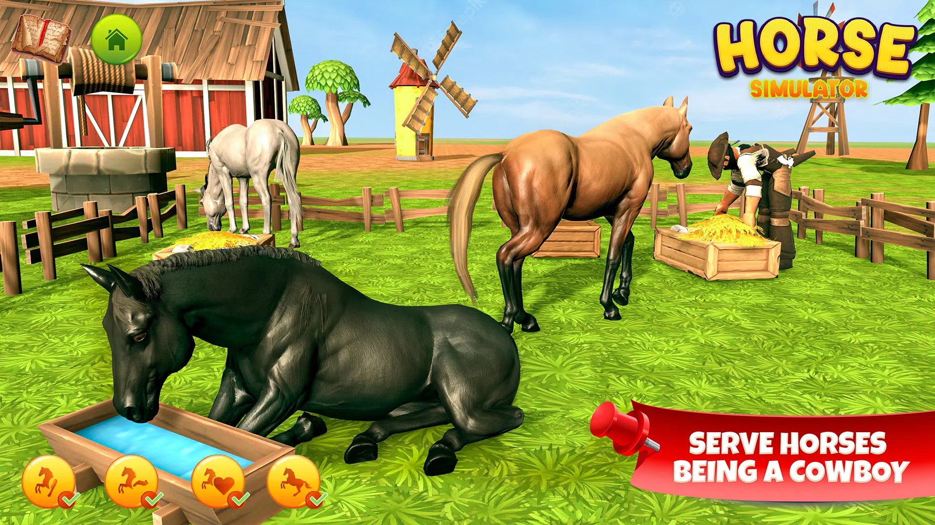 Horse Simulator Family Game 3D স্ক্রিনশট 2