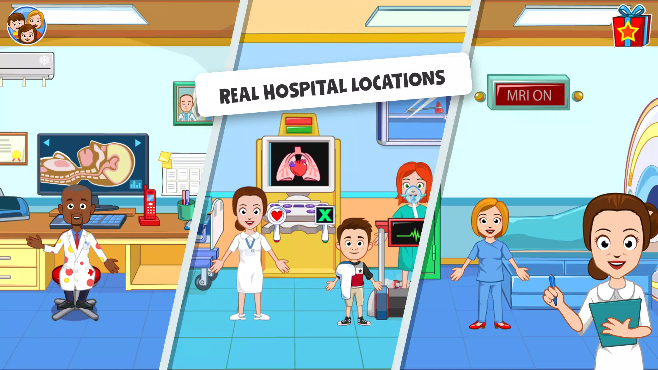 My Town : Hospital 병원 스크린샷 4