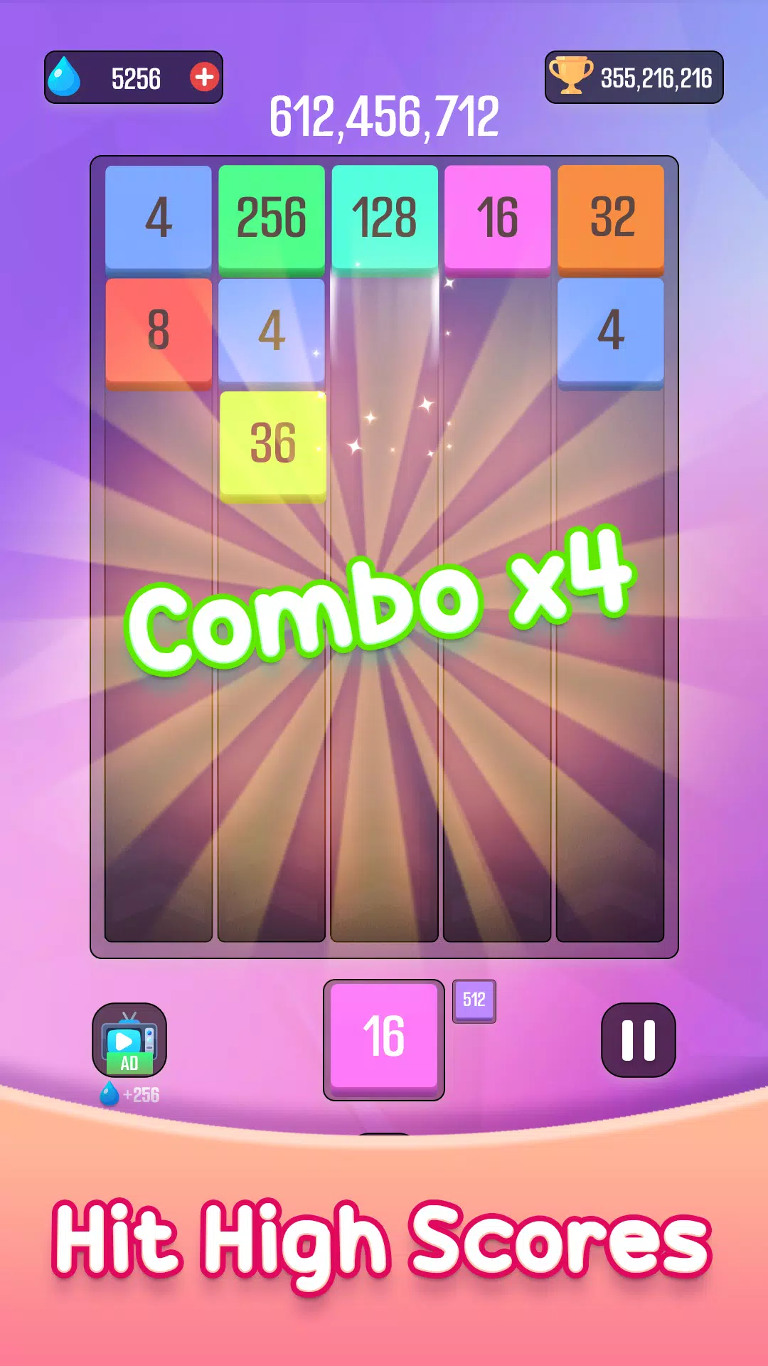 Number Merging Master Zrzut ekranu 4