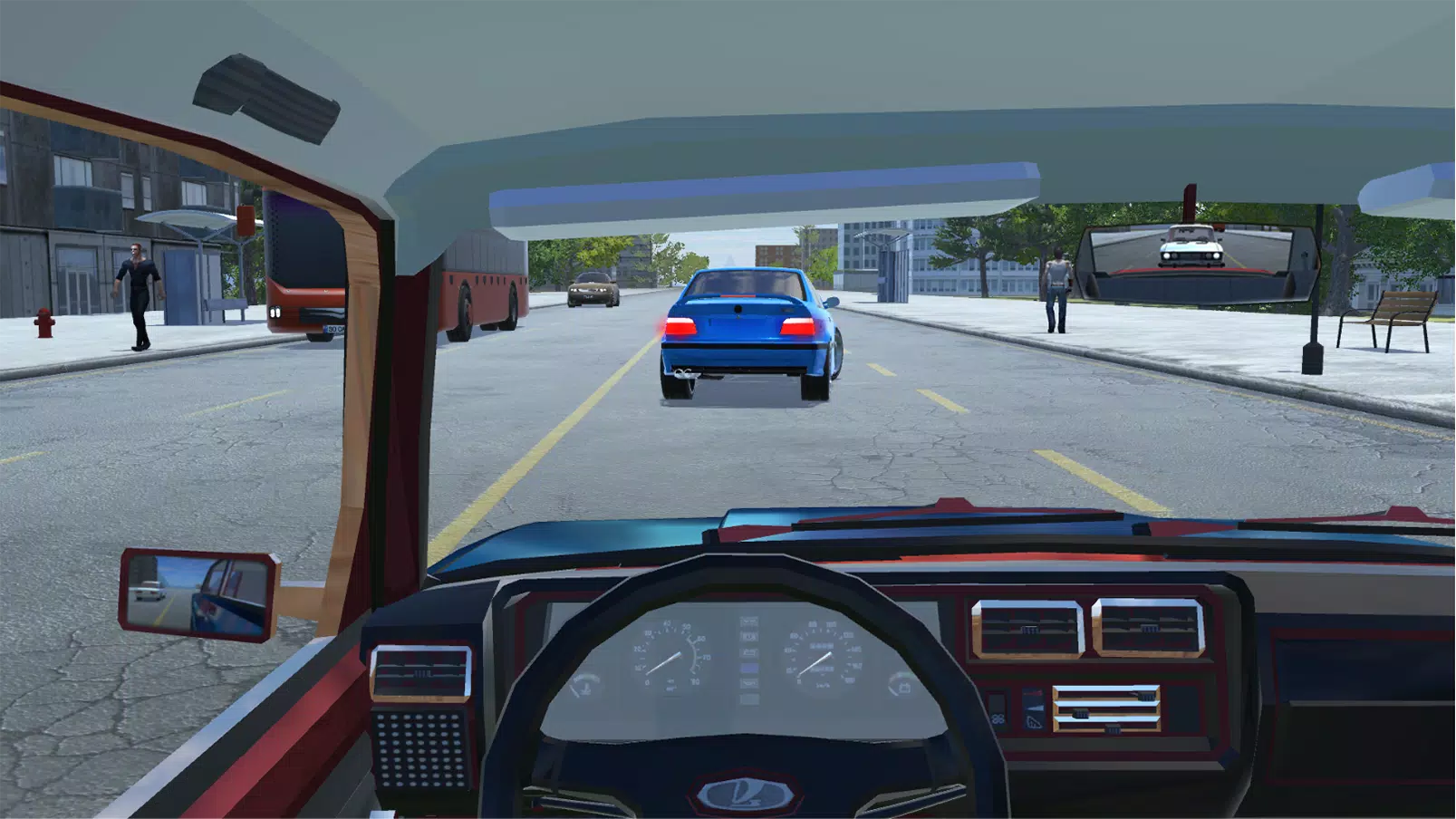 Russian Car Lada 3D 스크린샷 4