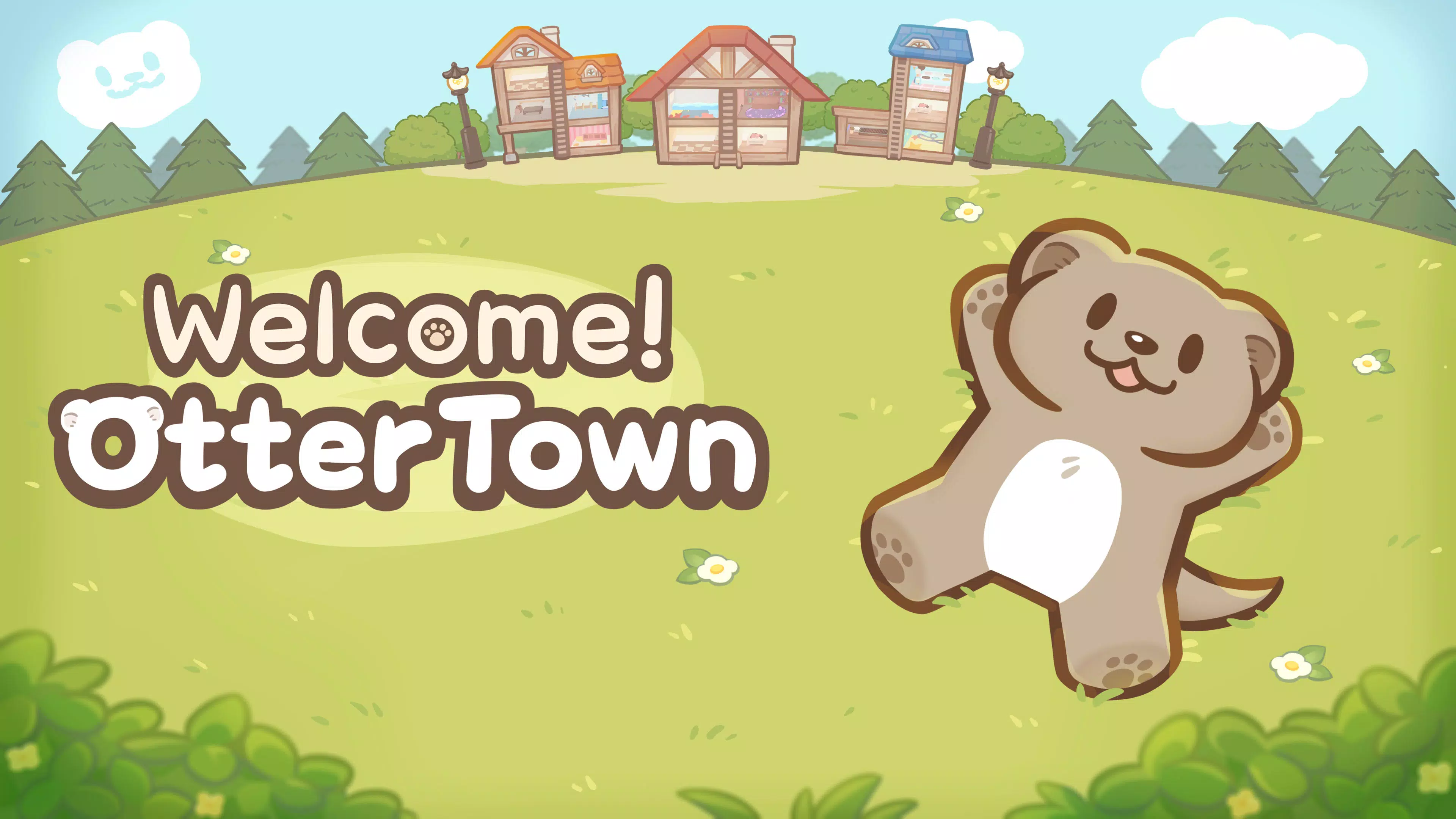 Welcome! Otter Town: cute game Tangkapan skrin 2