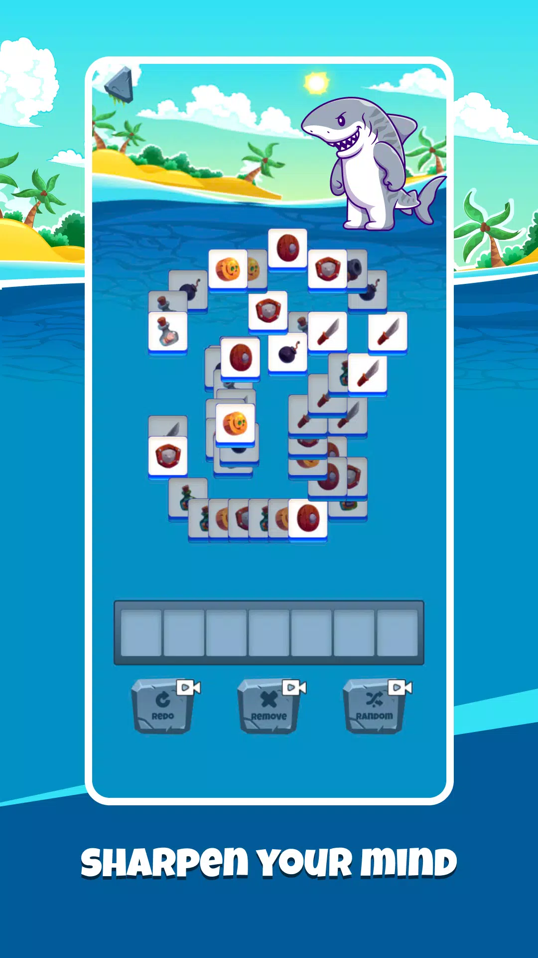 Shark Attack:Match Puzzle Game ဖန်သားပြင်ဓာတ်ပုံ 1