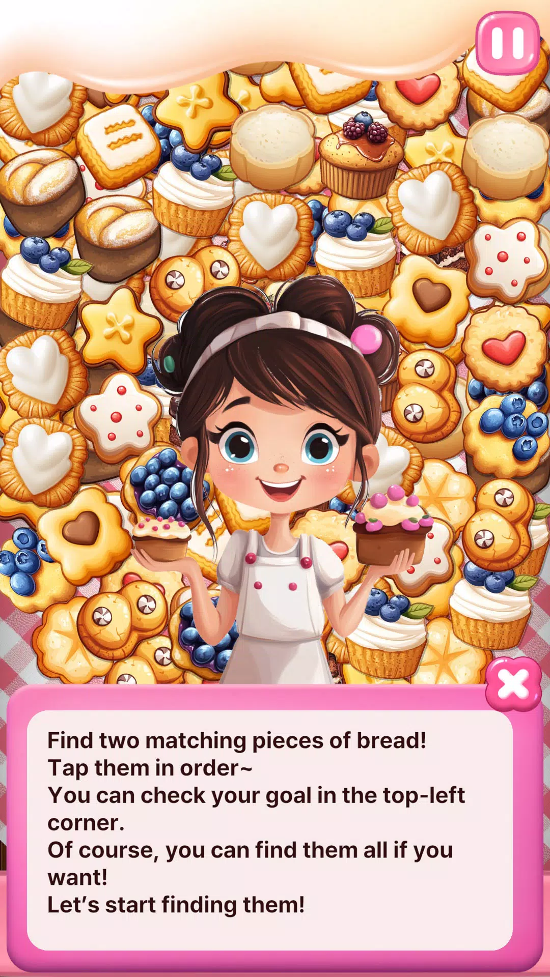 Match Puzzle 1+1 Bakery Schermafbeelding 2