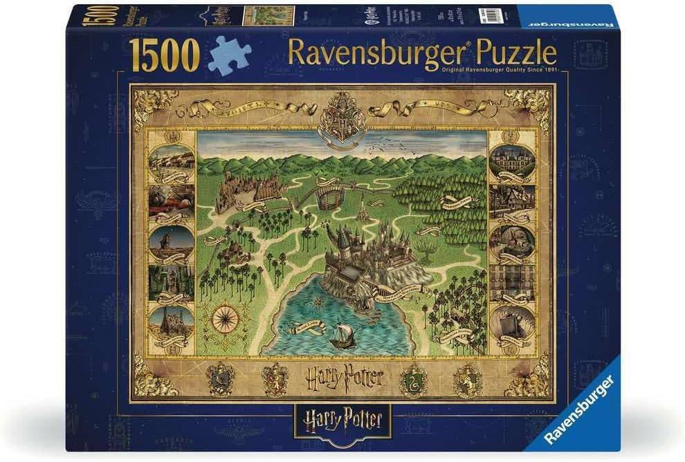 Hogwarts Map Puzzle