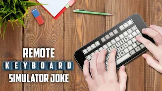 Remote Keyboard Simulator Joke Schermafbeelding 2