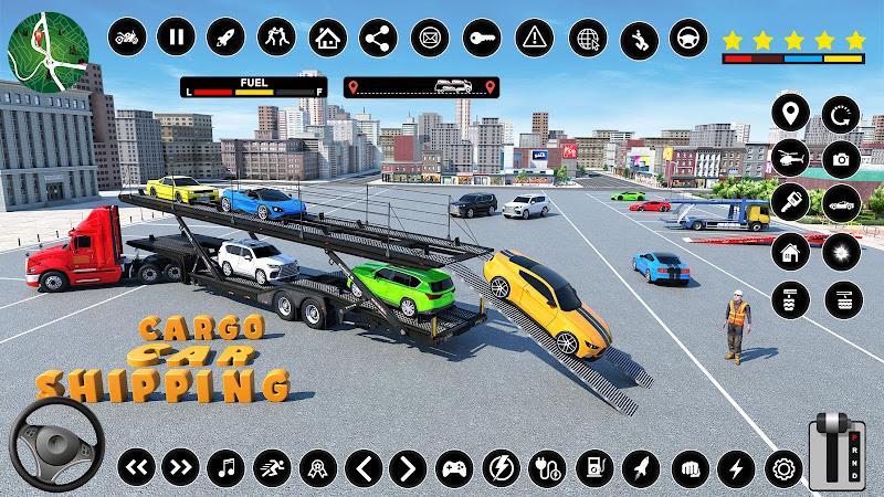 Car Transporter PRO Truck Game Скриншот 2