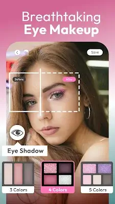 YouCam Makeup - Selfie Editor Capture d'écran 4