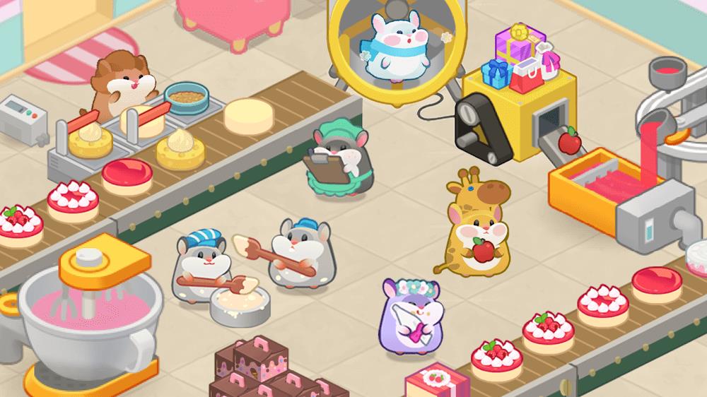 Schermata Hamster Cake Factory 2