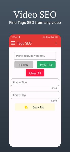 Tags SEO - Video Finder ภาพหน้าจอ 4