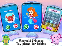 Mermaid BabyPhone For Toddlers Ekran Görüntüsü 1