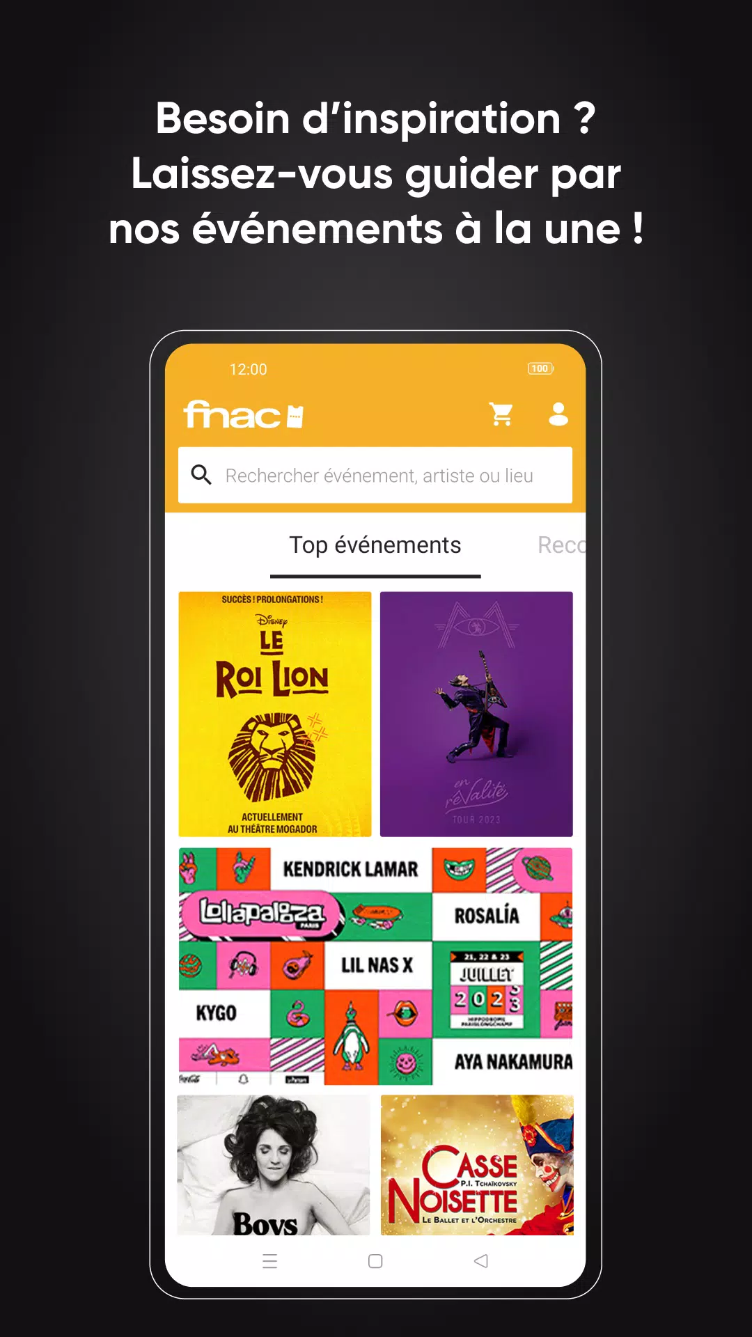 Fnac Spectacles应用截图第1张