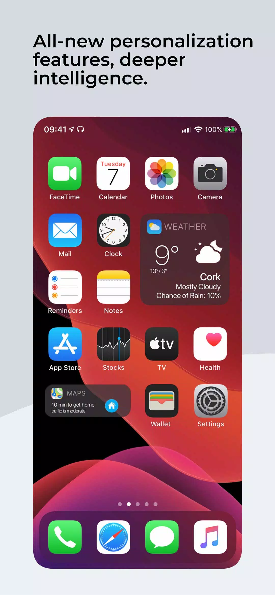Launcher for iOS Captura de tela 1