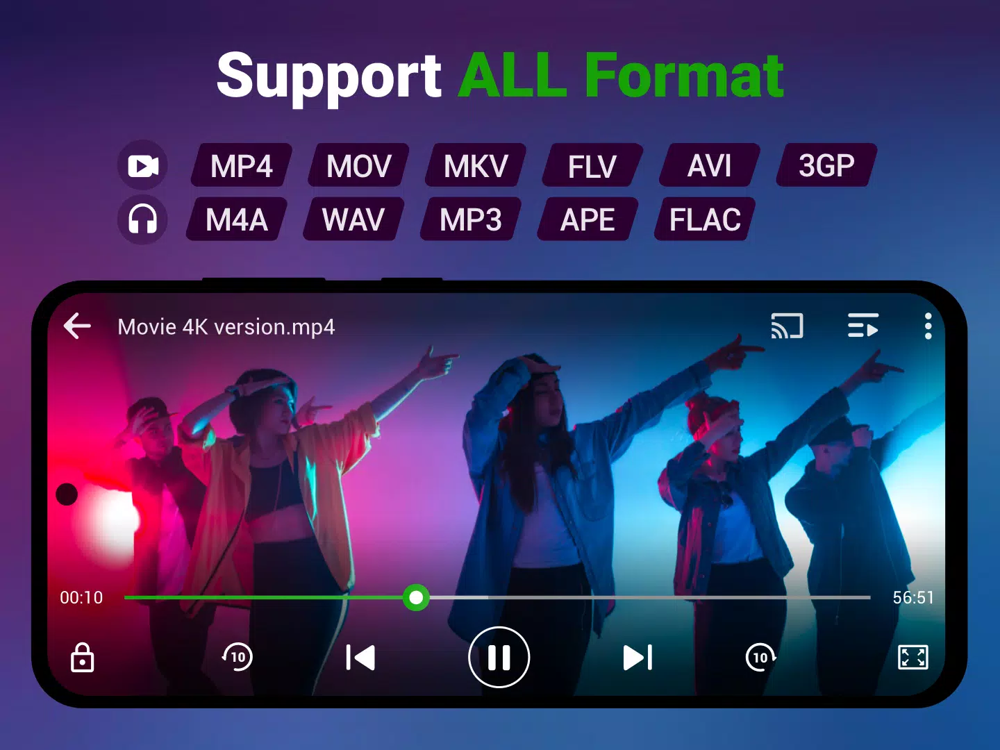 Video Player All Format Ảnh chụp màn hình 1