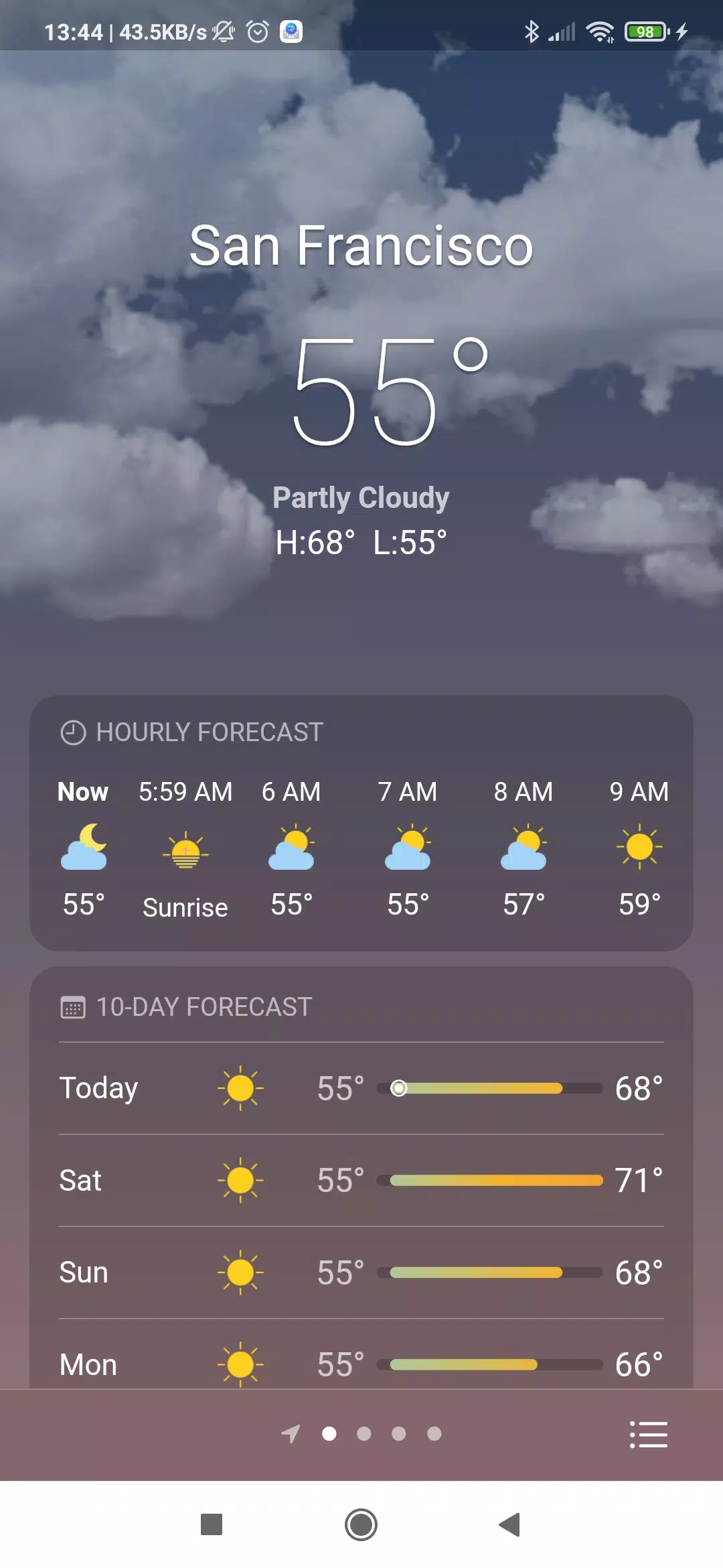 Real Weather应用截图第1张