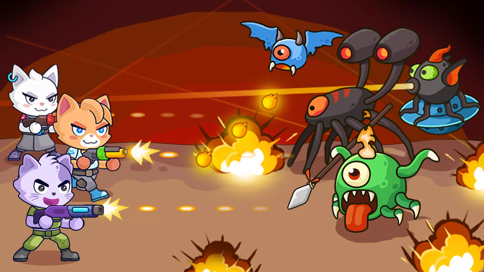 Cat Battle Screenshot 1