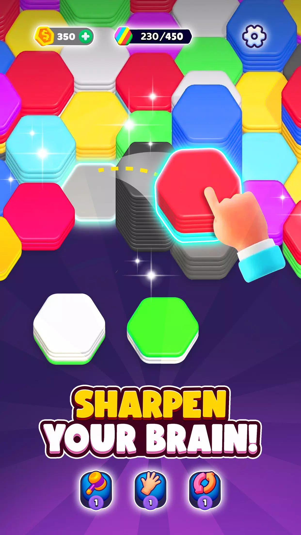Hexa Sort Ảnh chụp màn hình 1