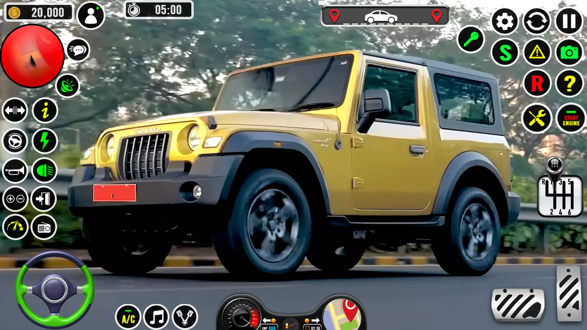 Jeep Driving Game: SUV Jeep Ekran Görüntüsü 3