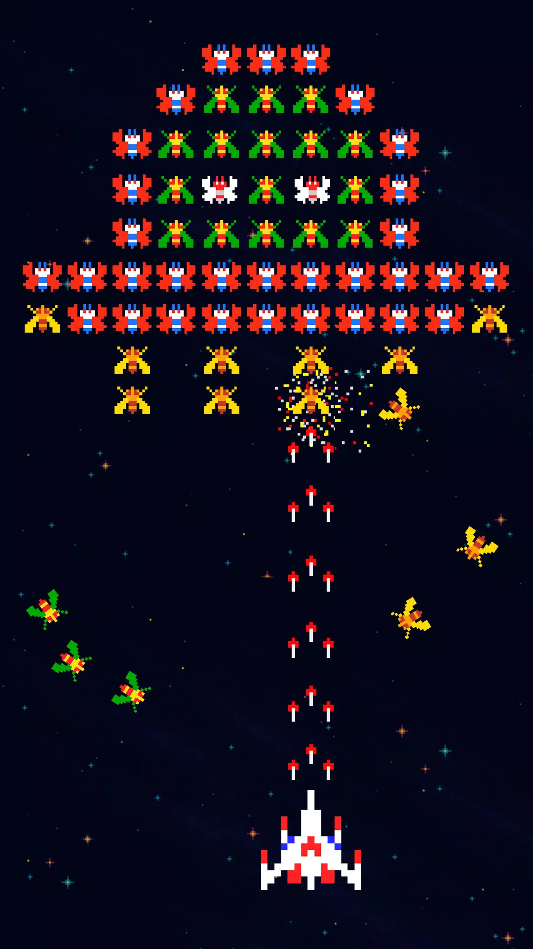 Falcon: Classic Space Invaders ဖန်သားပြင်ဓာတ်ပုံ 3