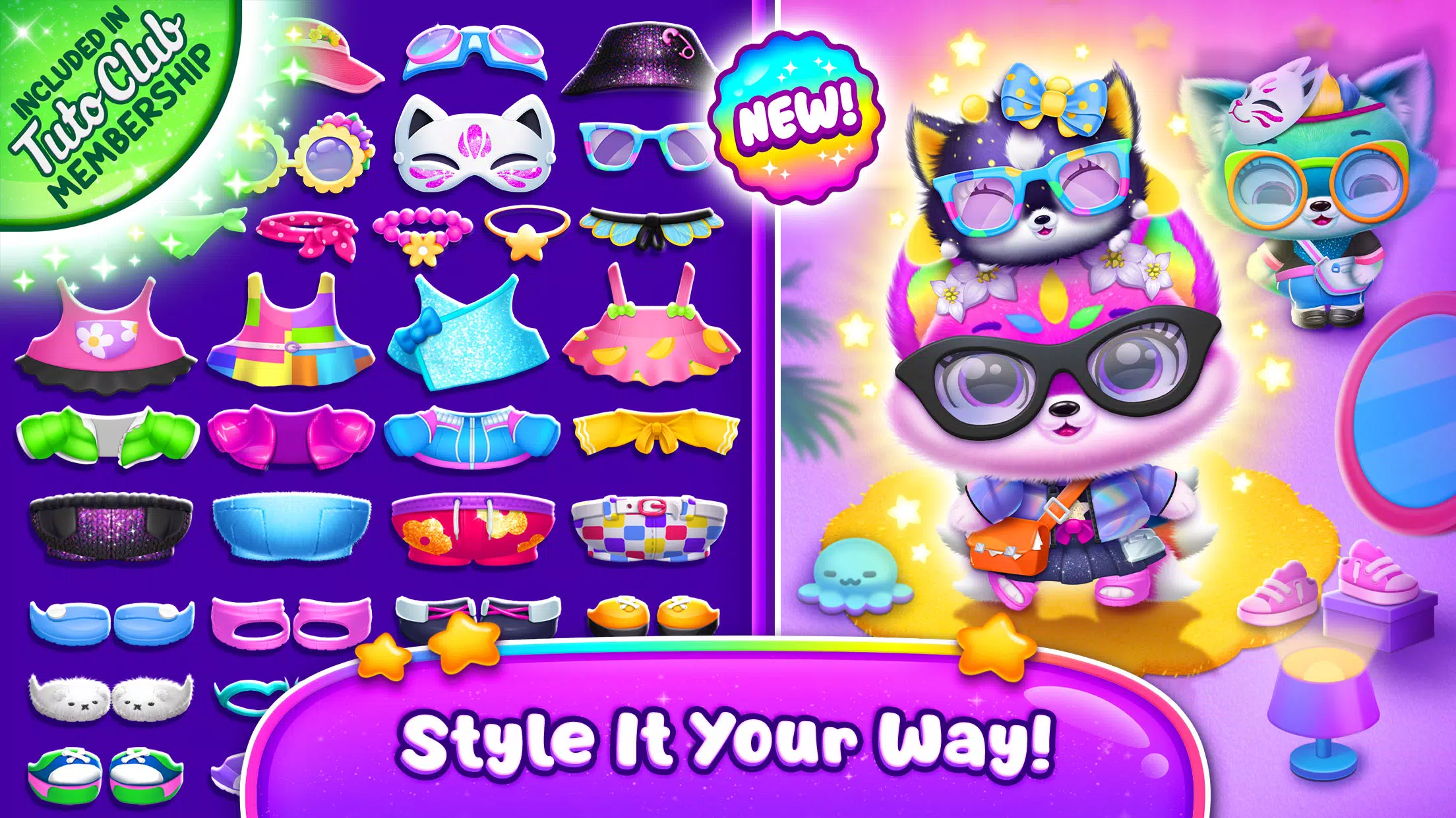 Fluvsies: Cute Pet Party ဖန်သားပြင်ဓာတ်ပုံ 1