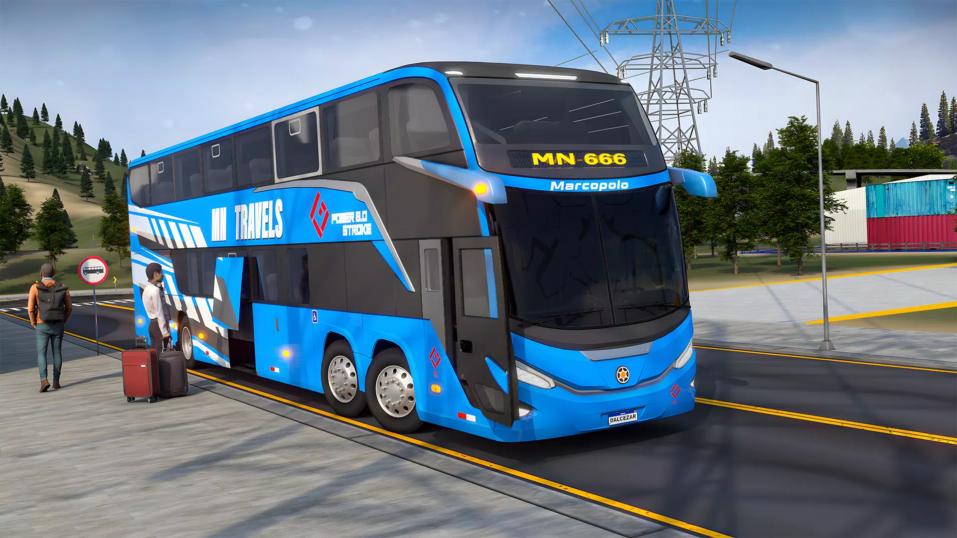 Bus Coach Simulator: City Bus Скриншот 4