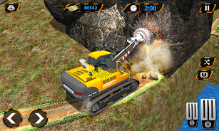 Excavator Simulator JCB Games Captura de tela 1