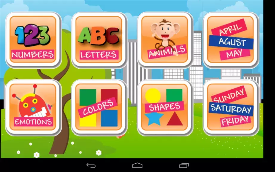 Schermata Toddlers Flashcards 1