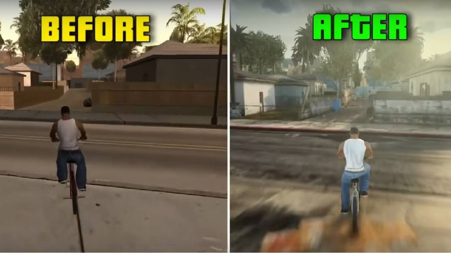 Video: 51 modlu GTA San Andreas banger remaster'ı