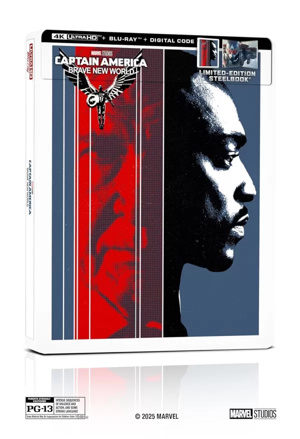Captain America: Brave New World Now Available for 4K, Blu-ray Preorder