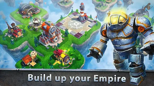 Sky Clash Lords of Clans 3D ภาพหน้าจอ 3