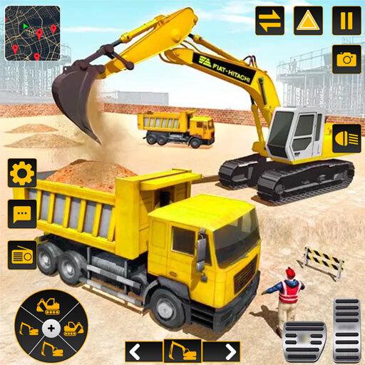 Sand Excavator Simulator 3D Schermafbeelding 1