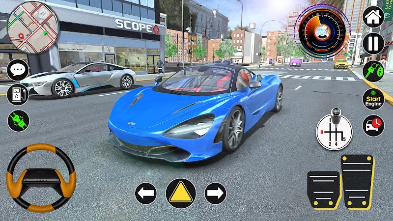 Car Simulator 3D & Car Game 3D ဖန်သားပြင်ဓာတ်ပုံ 1