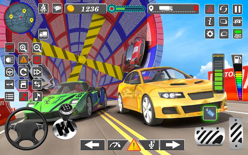 GT Car Stunt: Racing Game स्क्रीनशॉट 4