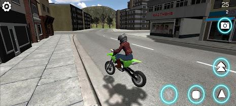 Wheelie King 6 : Moto Rider 3D Ekran Görüntüsü 2