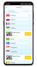 mVPN - Super Fast Unlimited Proxy & Secure Server Capture d'écran 3