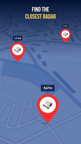 Schermata Radar Map, Radar Detector, HUD 4