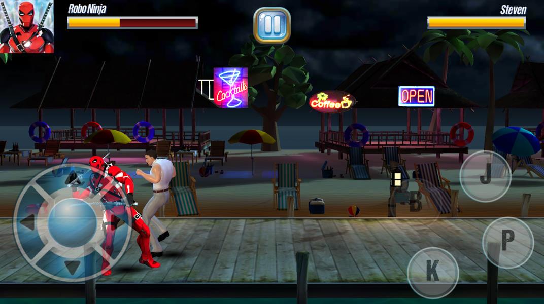 Superhero Iron Ninja Battle Screenshot 3