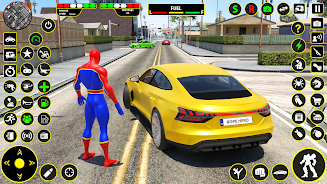 Spider Robot Hero Car Games スクリーンショット 1