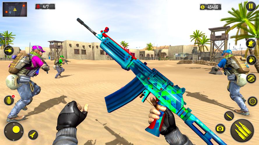 Fps Shooting Strike: Gun Games Screenshot 1