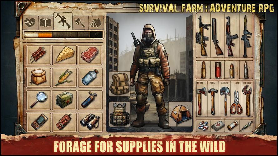 Survival Farm: Adventure RPG स्क्रीनशॉट 4