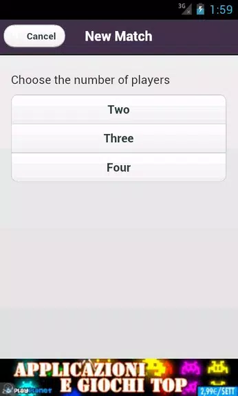Burraco Scorekeeper Скриншот 1
