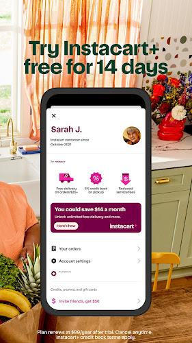 Instacart: Get Food Delivery应用截图第2张