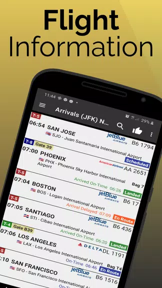 Paris Orly Airport Flight Info 스크린샷 1