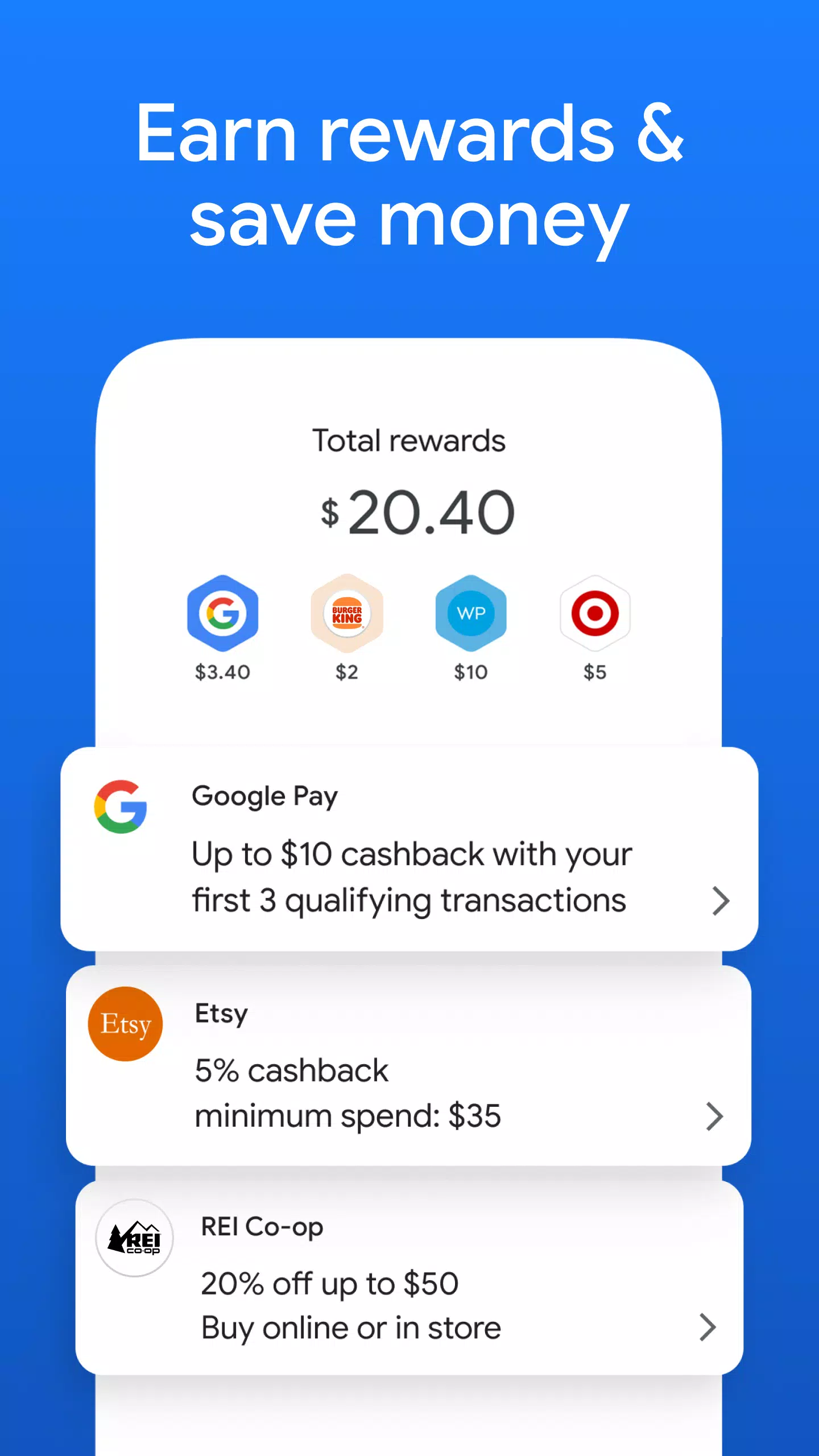 Google Pay: Save and Pay應用截圖第2張